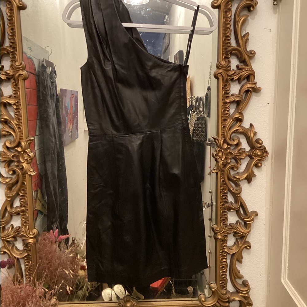 Jimmy choo for h&m elegant Black One-Shoulder Dress